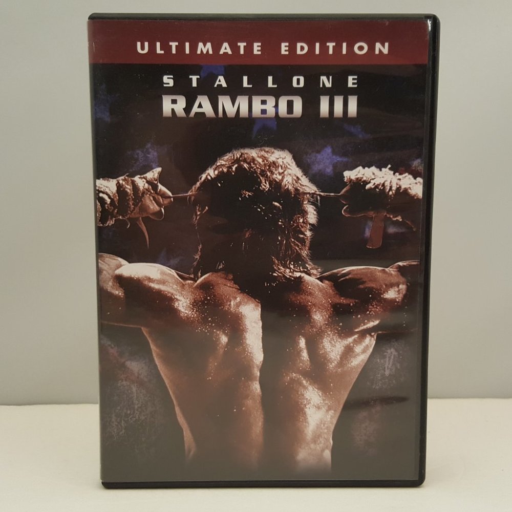 RAMBO III Ultimate Edition DVD Widescreen 1988